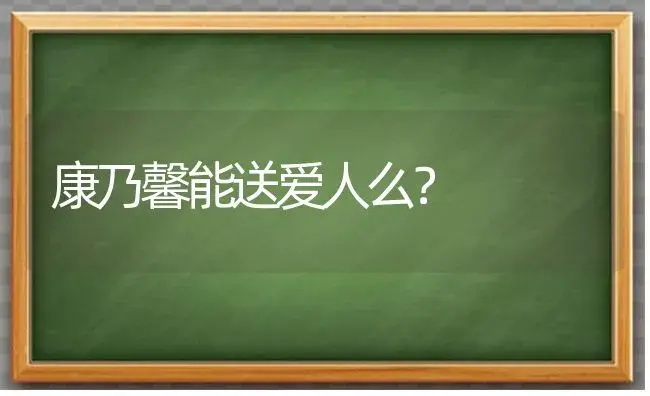 康乃馨能送爱人么？ | 绿植常识