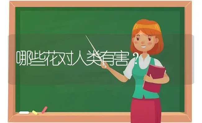 哪些花对人类有害？ | 绿植常识