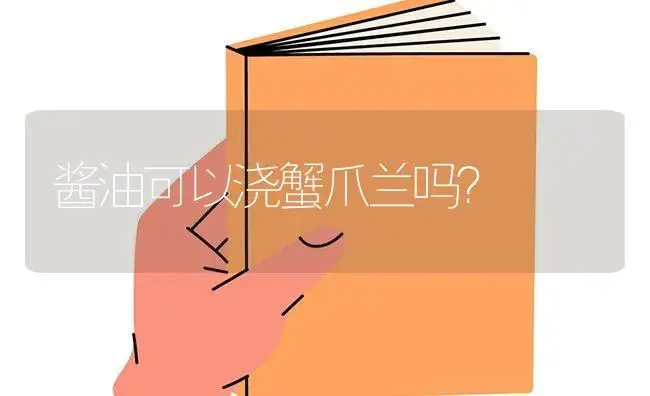 酱油可以浇蟹爪兰吗？ | 多肉养殖