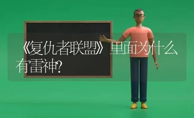 《复仇者联盟》里面为什么有雷神？ | 多肉养殖