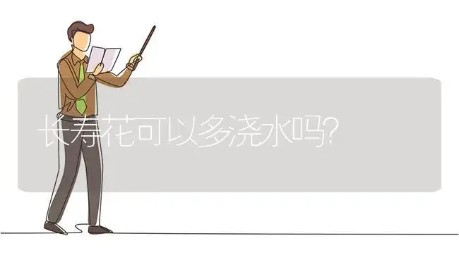 长寿花可以多浇水吗？ | 多肉养殖