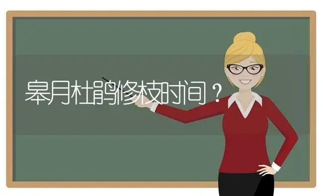 皋月杜鹃修枝时间？ | 绿植常识