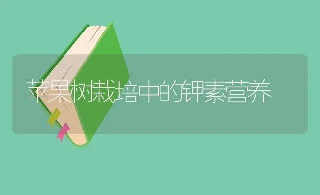 苹果树栽培中的钾素营养 | 果木种植