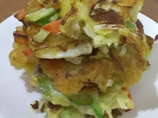 高丽菜什锦煎饼