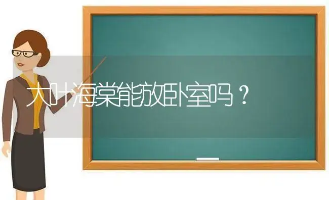 大叶海棠能放卧室吗？ | 绿植常识