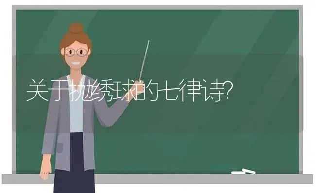 关于抛绣球的七律诗？ | 绿植常识