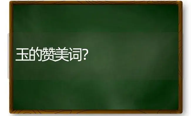 玉的赞美词？ | 绿植常识