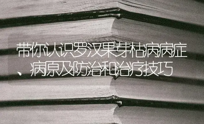 带你认识罗汉果芽枯病病症、病原及防治和治疗技巧 | 果木种植