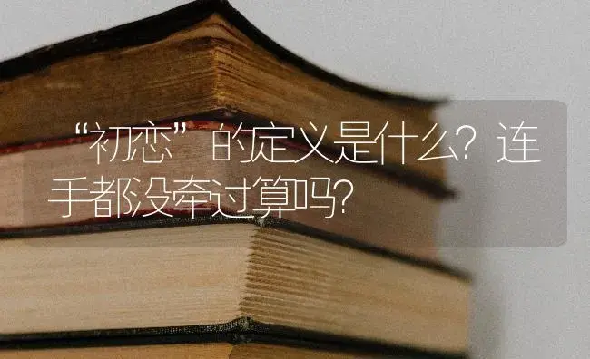 “初恋”的定义是什么？连手都没牵过算吗？ | 多肉养殖