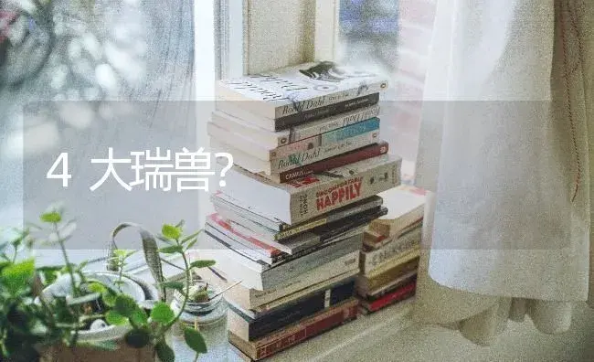 4大瑞兽？ | 多肉养殖