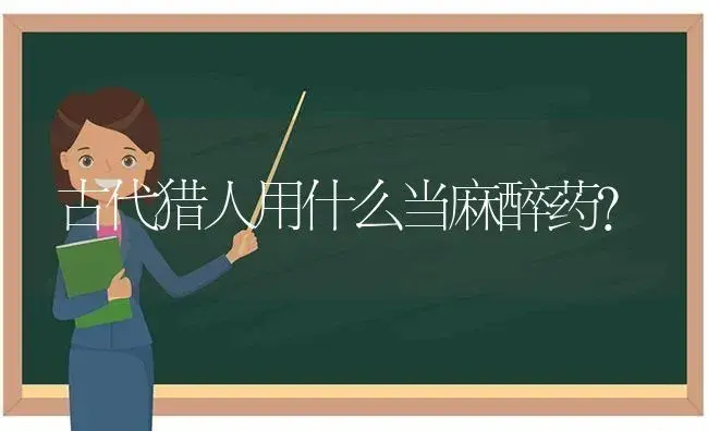 古代猎人用什么当麻醉药？ | 绿植常识