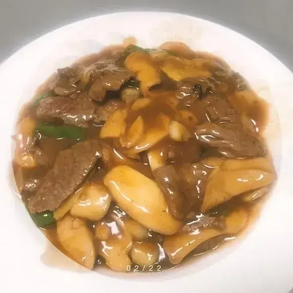 酱香杏鲍菇牛肉