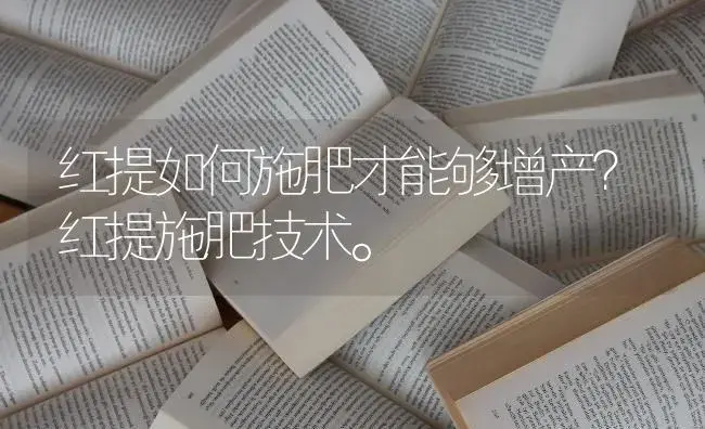 红提如何施肥才能够增产？红提施肥技术。 | 果木种植