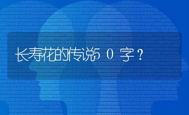 长寿花的传说50字？ | 多肉养殖