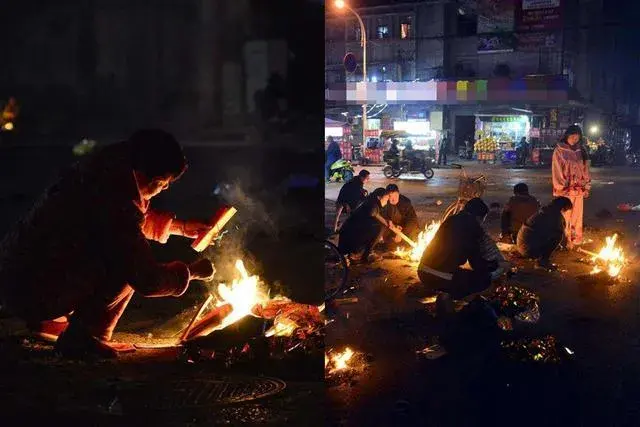 夜晚出去散步看见什么有意思的事物？