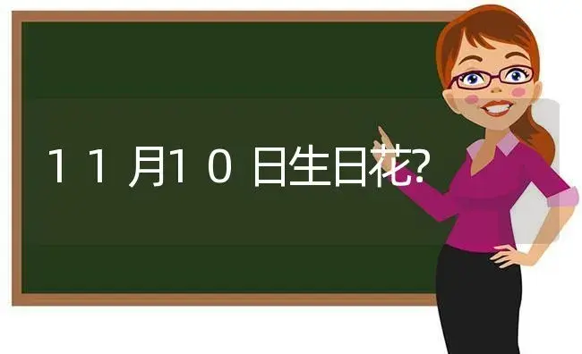 11月10日生日花？ | 绿植常识