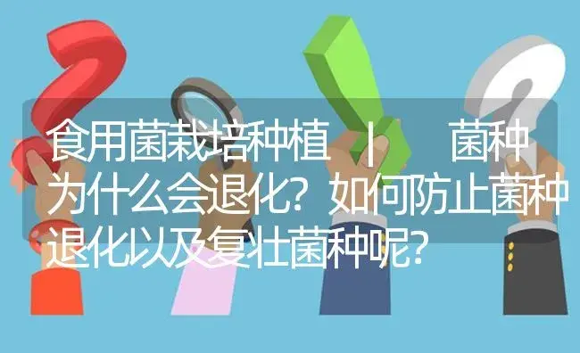 菌种为什么会退化？如何防止菌种退化以及复壮菌种呢？ | 菌菇种植