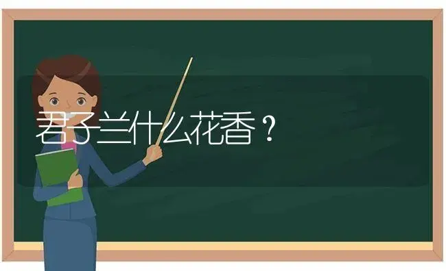 君子兰什么花香？ | 绿植常识