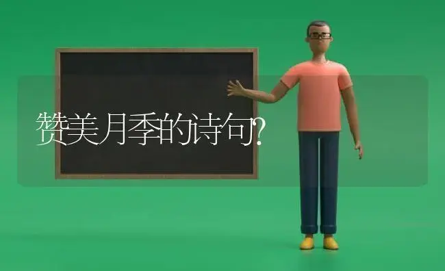 赞美月季的诗句？ | 绿植常识