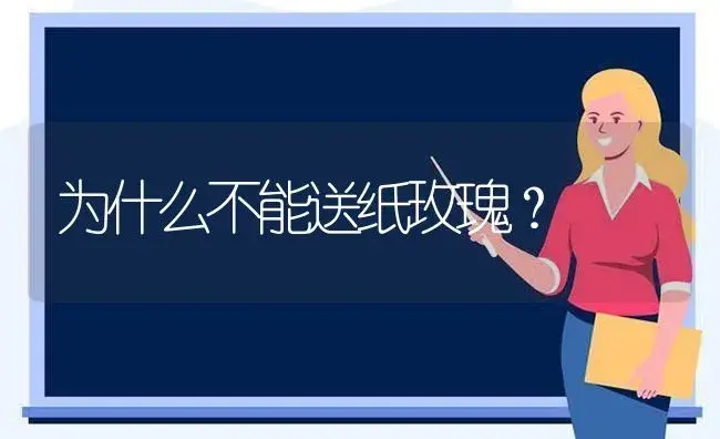 为什么不能送纸玫瑰？ | 绿植常识
