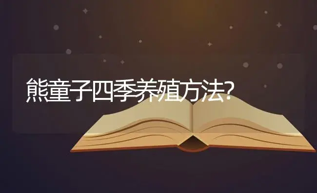 熊童子四季养殖方法？ | 多肉养殖