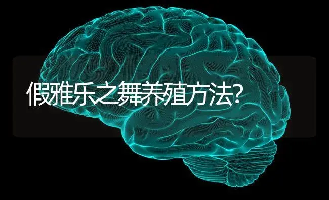 假雅乐之舞养殖方法？ | 多肉养殖