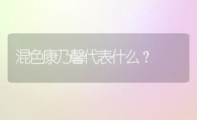 混色康乃馨代表什么？ | 绿植常识