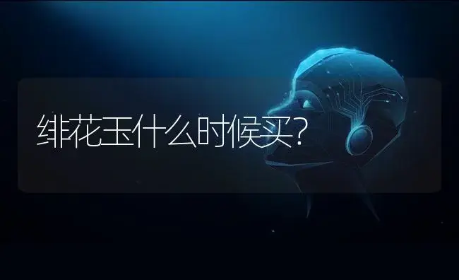 绯花玉什么时候买？ | 多肉养殖