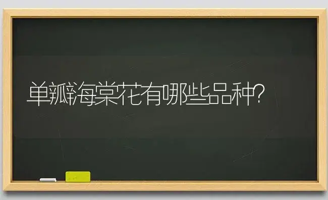 您好，请问你知道海棠花送人的含义是什么吗?谢谢？ | 绿植常识