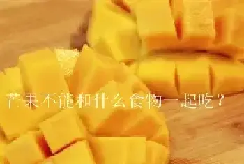 【食物相克表】芒果不能和什么食物同吃？能和牛奶、鸡蛋一起吃吗？